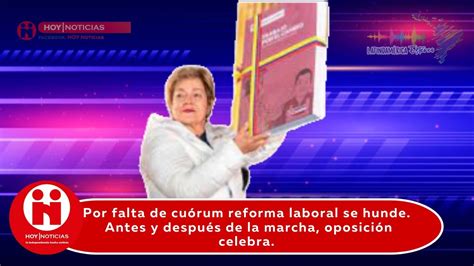 Por Falta De Cu Rum Reforma Laboral Se Hunde Antes Y Despu S De La