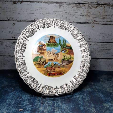 Black Hills South Dakota Plate Etsy