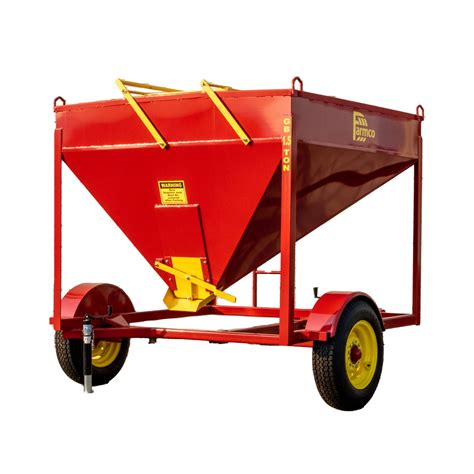 Ton Portable Grain Bin Farmco