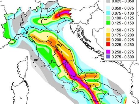 La Mappa Dellitalia A Rischio Sismico Corriereit