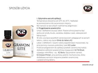 Powloka Ceramiczna K Gravon Lite G Ppt