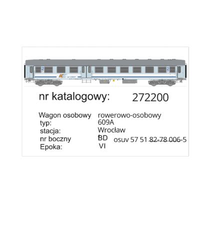 Copy Of Robo 222050 Wagon Osobowy 2kl 111As St Szczecin Ep IVc Z