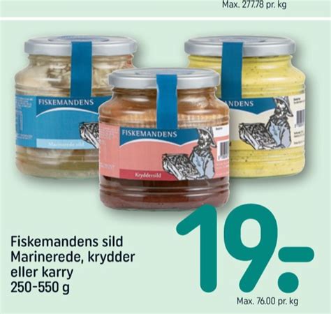 Fiskemandens Sild Tilbud Hos Rema