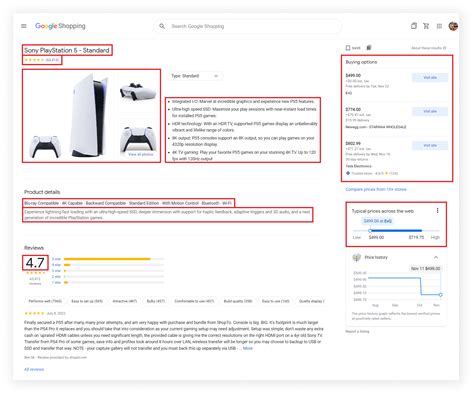 Scrape Google Product Page with Python