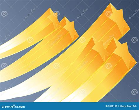 Rising Stars Illustration Stock Vector Illustration Of Concept 5358180