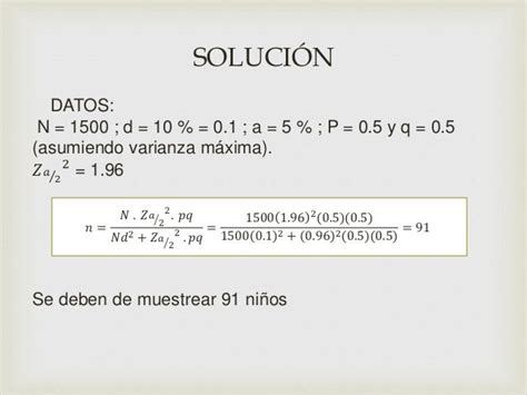 Muestreo Aleatorio Simple Estadistica