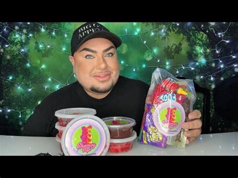 Trying The Tiktok Viral Chamoy Pickle Kit By Chamoy Papi Mad Fire