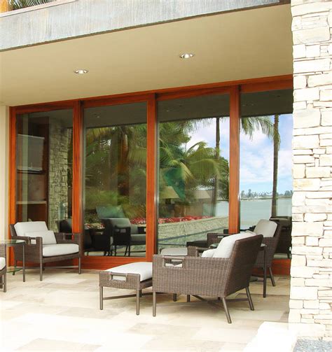 Pocket Sliding Glass Patio Doors Exterior Pocket Sliders Finished