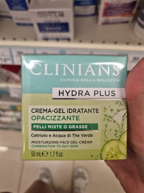 Clinians Hydra Plus Crema Gel Idratante Opacizzante Pelli Miste O