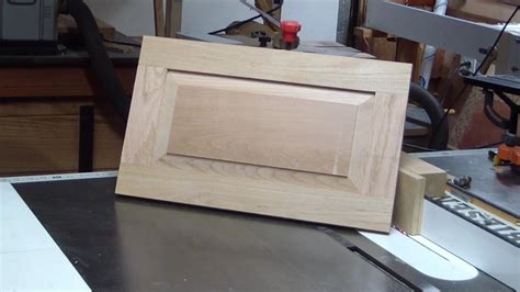 Make A Raised Panel Door With Table Saw Youtube