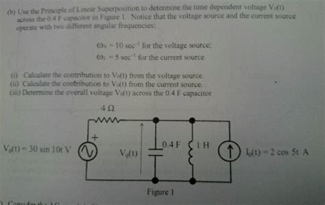 Circuit Analysis Principle Of Linear Superposition Electrical