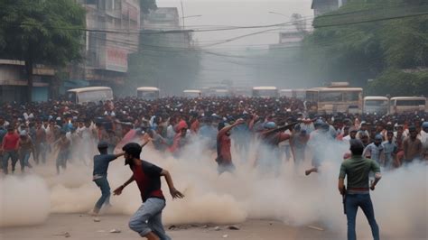 Violent Protests in Bangladesh Over Discriminatory Job Quotas