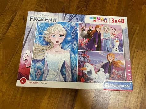 Disney Frozen puzzle, Hobbies & Toys, Toys & Games on Carousell