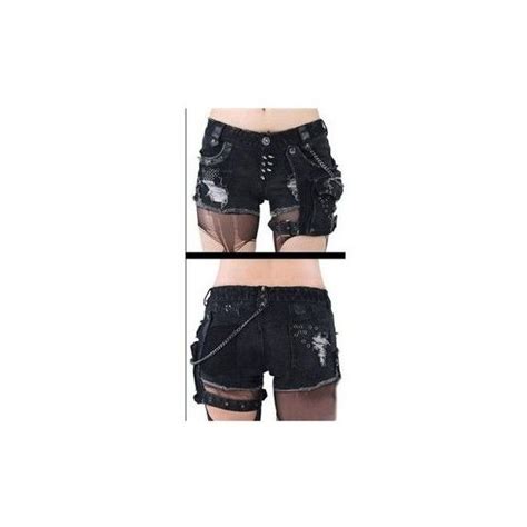 Luxury Fashion And Independent Designers Ssense Black Hot Shorts Black Distressed Shorts Fashion