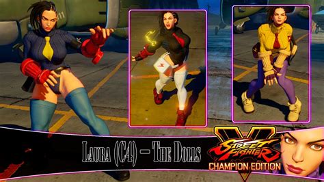 STREET FIGHTER V MODS LAURA THE DOLLS PC ONLY YouTube