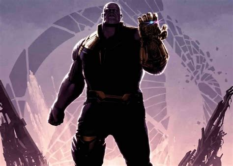 inilah tampilan awal thanos  mcu greenscene