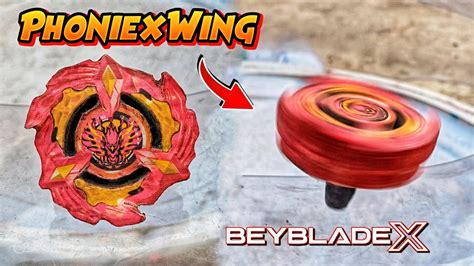 Making PHOENIX WING Beyblade From CARDBOARDS YouTube