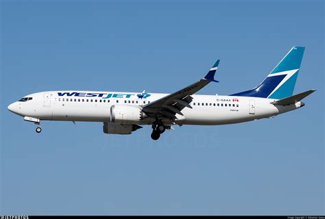 C Gxax Boeing Max Westjet Airlines Sebastian Sowa Jetphotos