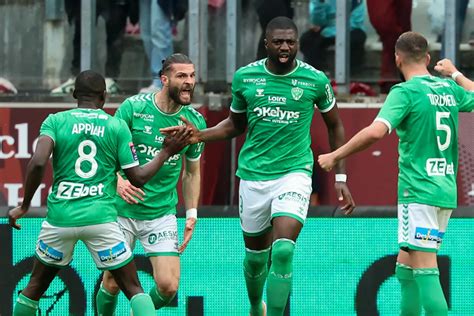 Match Report Metz 2 2 Saint Étienne Les Verts Seal Return To Ligue 1