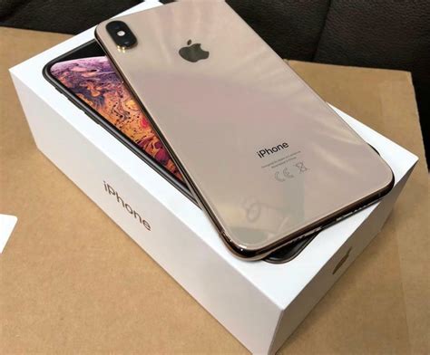 Iphone Xs Max Gold Gadget Electronics 2022