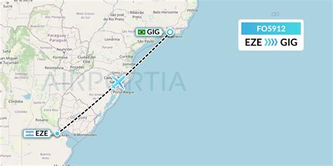 FO5912 Flight Status Aero Flightops Uk Limited: Buenos Aires to Rio de ...