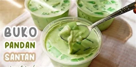 Resep Dan Cara Membuat Buko Pandan Khas Filipina Dessert Enak Segar