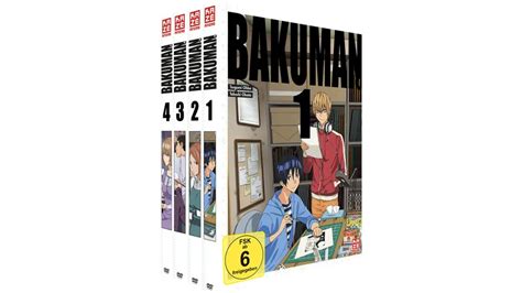 Bakuman DVD Gesamtausgabe Ohne Schuber 4 DVDs Online Bestellen