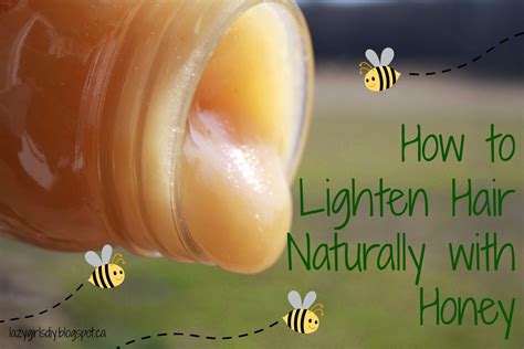 Lighten Hair Naturally With Honey