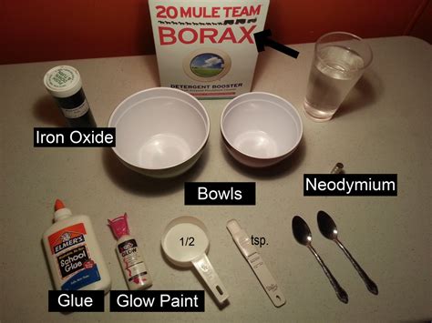 how to make magnetic slime