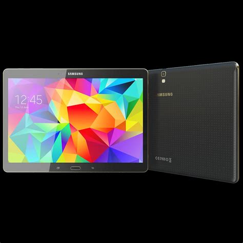 Samsung Galaxy Tab S 10 5 블랙 3d 모델 39 3ds Fbx Obj Max Free3d