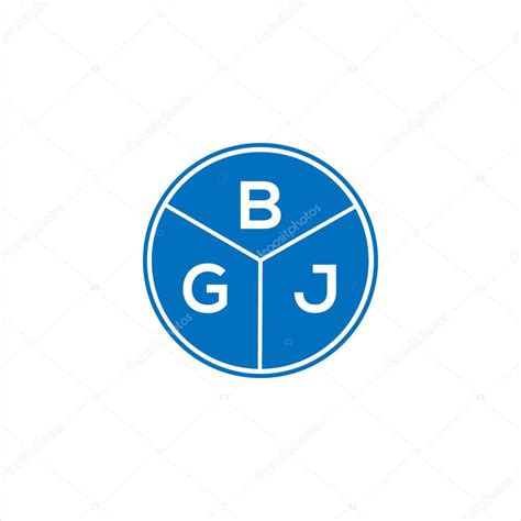 Diseño Del Logotipo De La Letra Bgj Bgj Monograma Iniciales Letra Logo Concepto Diseño De