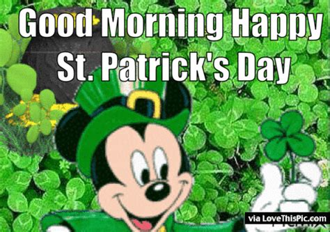 Good Morning Happy St Patricks Day Pictures Photos And Images For