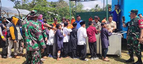 Kodim 0615 Kuningan Pimpin Latihan Simulasi Hadapi Gunung Ciremai Meletus