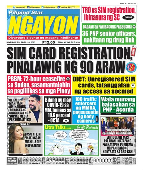 Pilipino Star Ngayon April Digital Discountmags