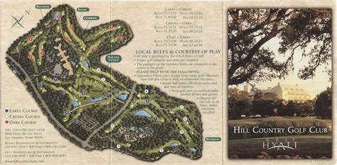 Hyatt Hill Country Golf Club - The Lakes, San Antonio, Texas - Golf course information and reviews.