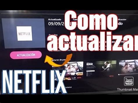 C Mo Actualizar Netflix En Smart Tv