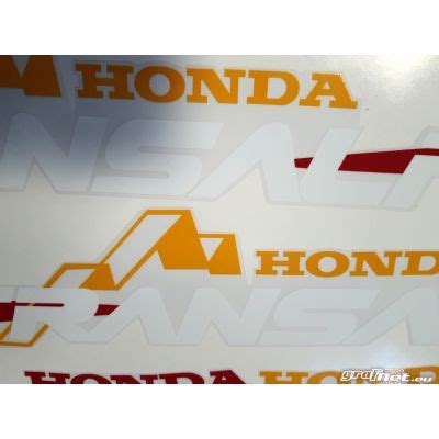 Naklejki Honda Xl Transalp Czerwony Naklejki Na