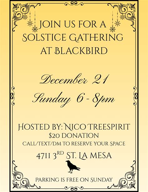 Winter Solstice Gathering