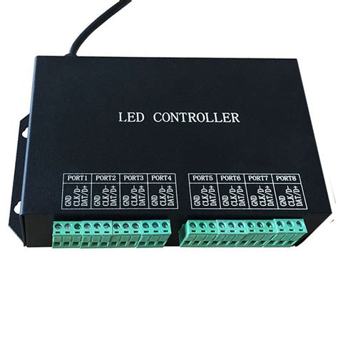 DC7 24V LC 2000B LED WIFI SPI Music Spectrum Android Controller For