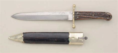 Spear Point Bowie Knife Marked Joseph Rodgers Maker Rodgers And Sons Cutlers To The R Majesties Shef