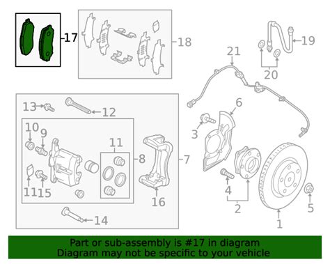 Mazda Cx Brake Pads Front K Y Zb Mazda Parts Direct