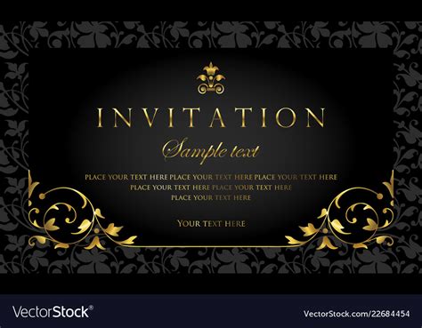 Invitation Card Design Template