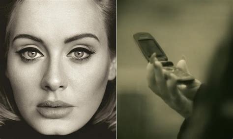 Heres Why Adele Has A Flip Phone In The Hello Video Stereogum