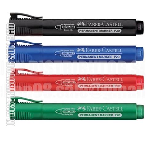 Faber Castell Refillable P50 Permanent Marker Lazada