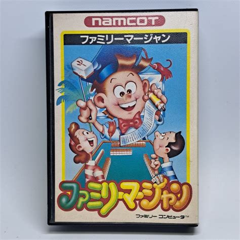 【傷や汚れあり】ファミリーコンピュータ ファミコン ソフト カセット Namcot ファミリーマージャン ナムコの落札情報詳細 ヤフオク