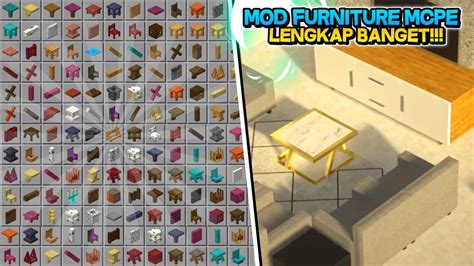 500 ADDON FURNITURE LENGKAP DAN KEREN DI MCPE TERBARU MCPE 1 19