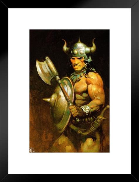 The Barbarian Portrait By Frank Frazetta Wall Art Nepal Ubuy