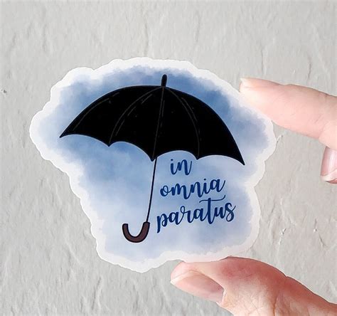 In Omnia Paratus Sticker Gilmore Girls Sticker Life And Etsy