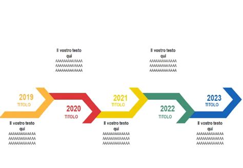 Linea Del Tempo Vuota Modelli Gratuiti Diversi Formati 2023