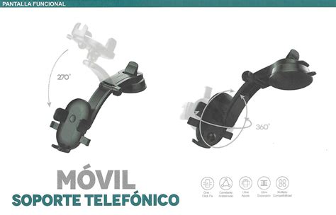 Ripley Soporte Celular Para Auto Ajustable Sujeci N Con Ventosa